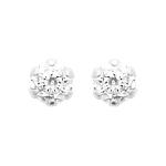 Boucles d’Oreilles LUMIS – Argent 925 Rhodié