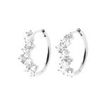 Boucles d’Oreilles LYSIA – Argent 925 Rhodié