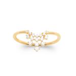 Bague CALYNA – Plaqué Or 750 (3 MIC)