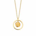 Collier CELESTA – Acier Inoxydable Doré