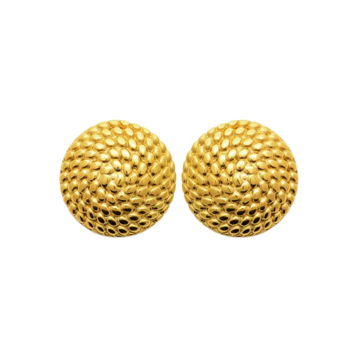 Boucles d’Oreilles ÉLORIA – Acier Inoxydable Doré