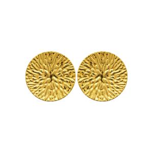 Boucles d’Oreilles SORAYA – Acier Inoxydable Doré
