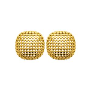 Boucles d’Oreilles ZÉLINA – Acier Inoxydable Doré