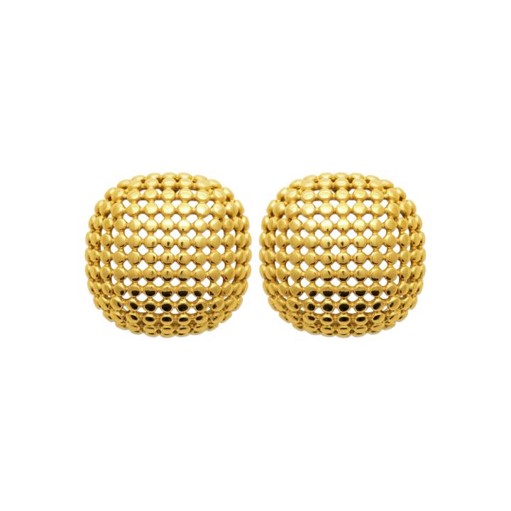 Boucles d’Oreilles ZÉLINA – Acier Inoxydable Doré