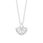 Collier NÛRA – Argent Rhodié & Zirconium