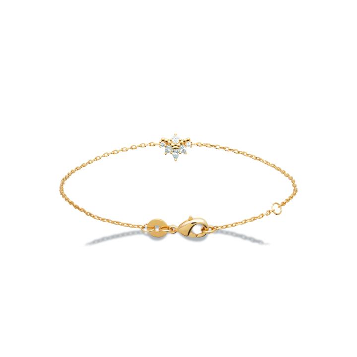 Bracelet SOLYRA – Plaqué Or 750 (3 MIC) & Zirconiums