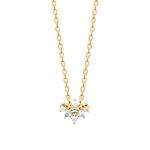 Collier SOLYRA – Plaqué Or 750 (3 MIC) & Zirconiums