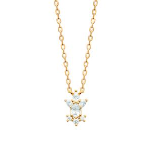 Collier LYORÉA – Plaqué Or 750 (3 MIC)