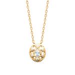 Collier ALTHÉRA – Plaqué Or 750 (3 MIC) & Zirconiums