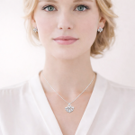 Boucles d’oreilles EÏRA – Argent Rhodié & Zirconium